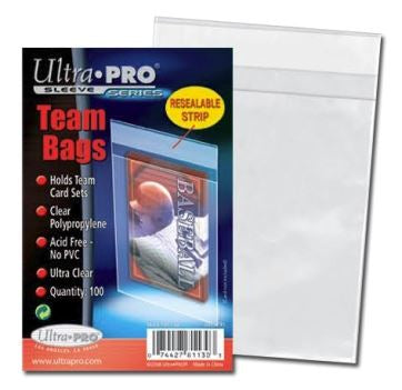 Ultrapro Resealable Team Bags - 3 Pack