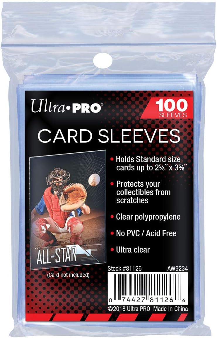 Ultrapro Standard Clear Soft Sleeves - 5 Pack