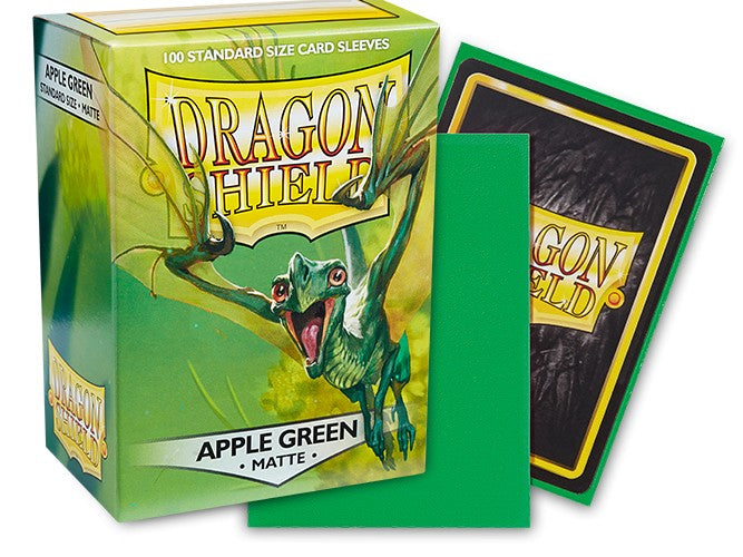 Dragon Shield Sleeves Standard Matte - Apple Green 100CT