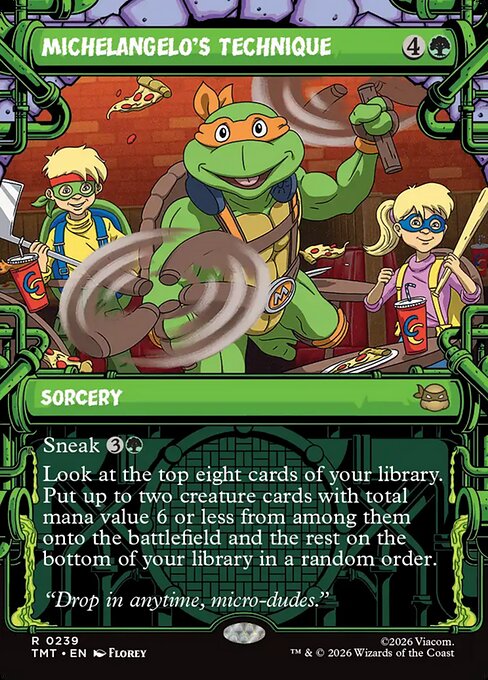 Michelangelo's Technique