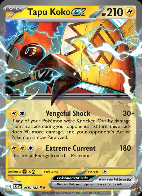 Tapu Koko ex - 068/182