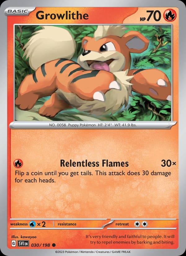 Growlithe - 030/198