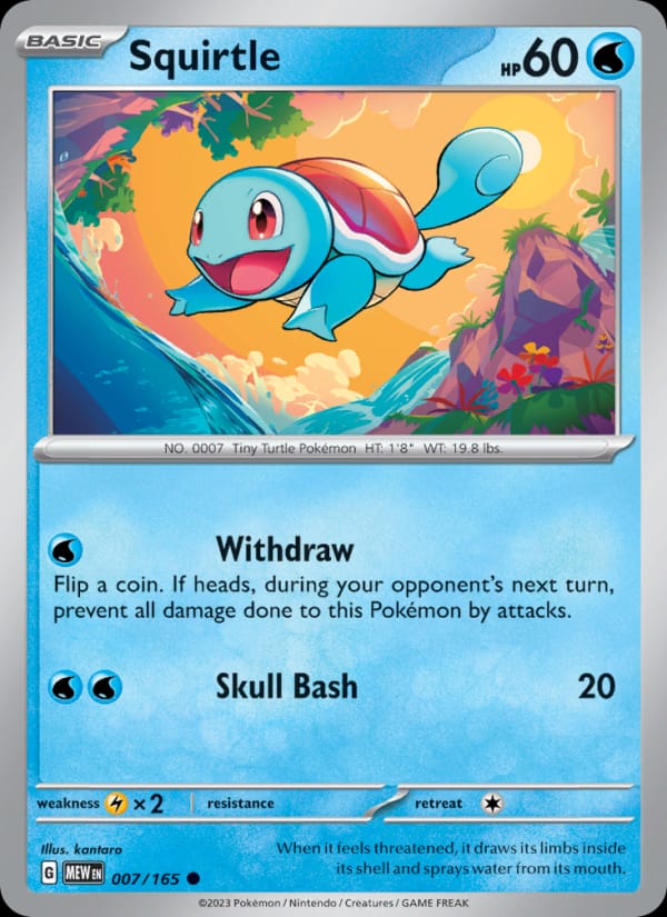 Squirtle - 007/165