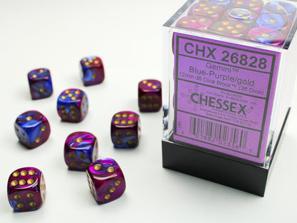Chessex Dual Color 12mm Mini D6 Dice