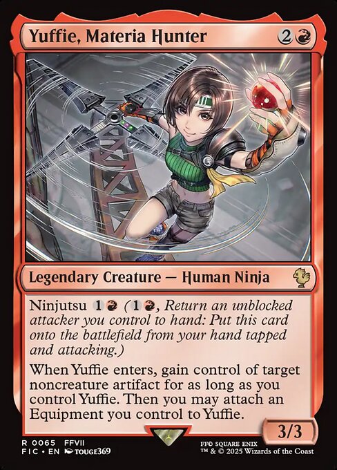 Yuffie, Materia Hunter