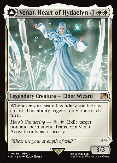 Venat, Heart of Hydaelyn // Hydaelyn, the Mothercrystal