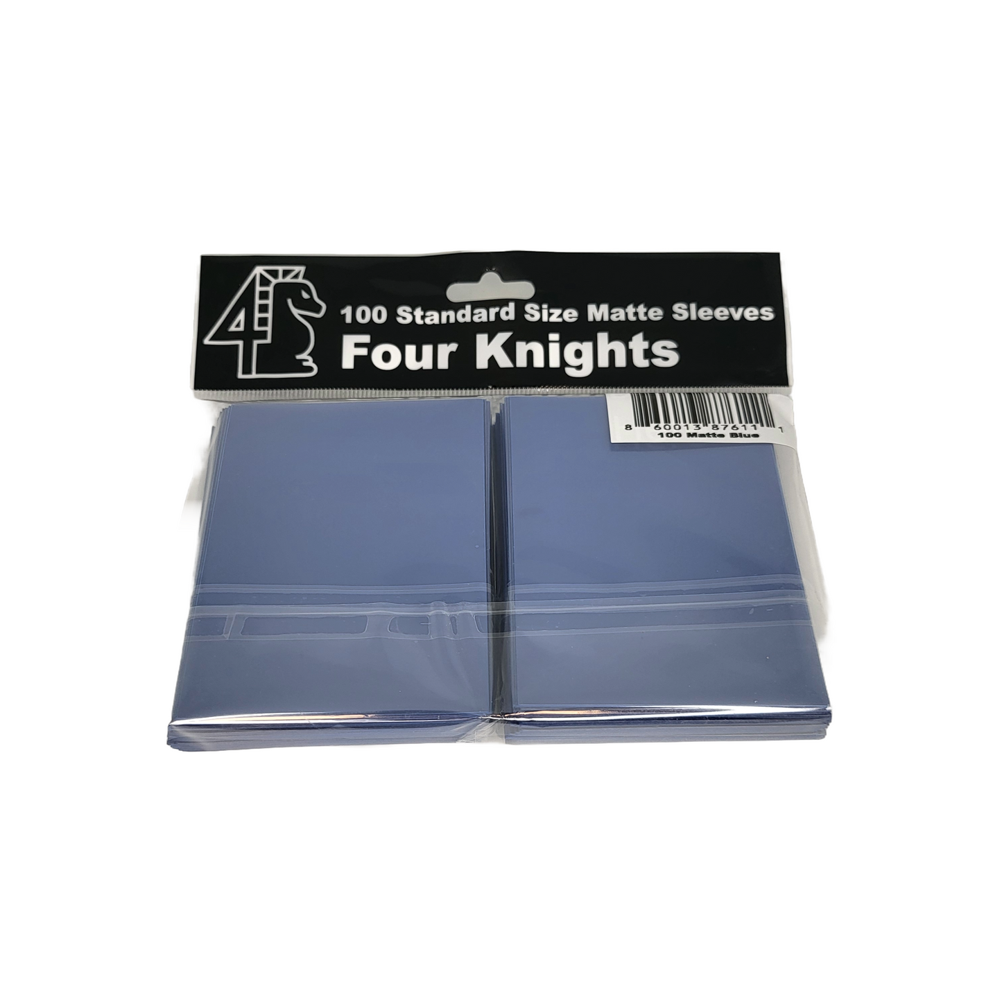 Four Knights Sleeves Standard Matte - Blue 100CT