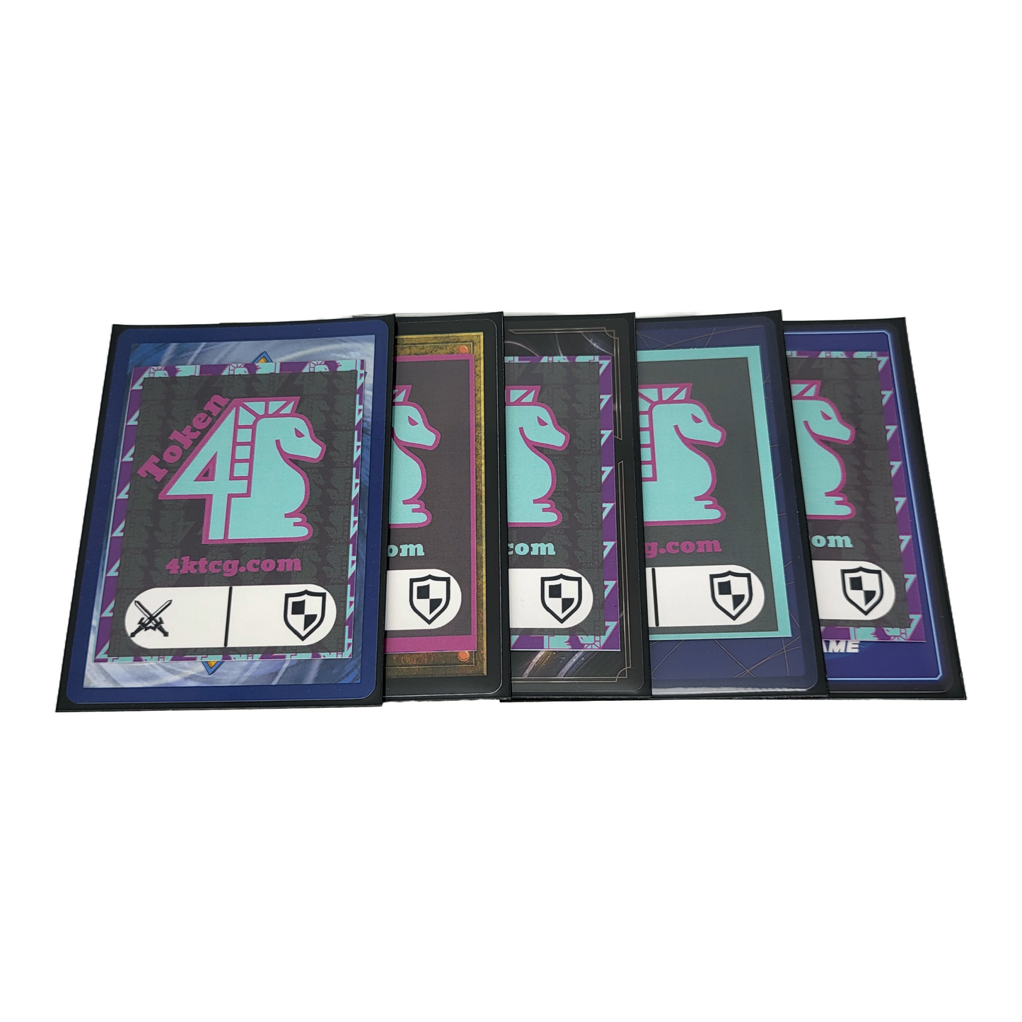 Four Knights Sleeves Standard Matte - Black 100CT