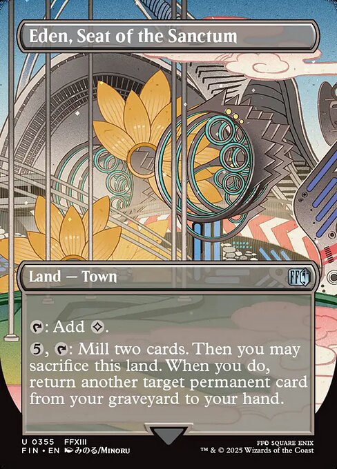 Eden, Seat of the Sanctum