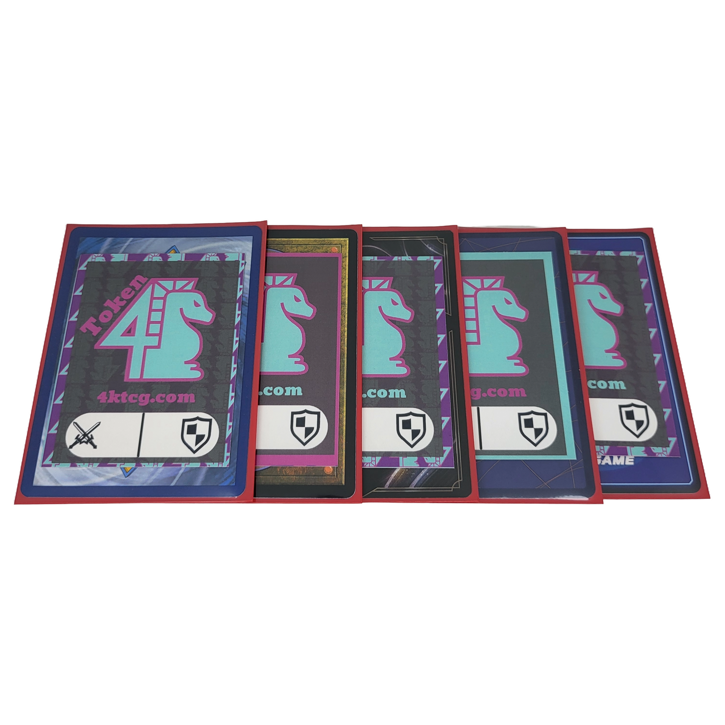 Four Knights Sleeves Standard Matte - Red 100CT
