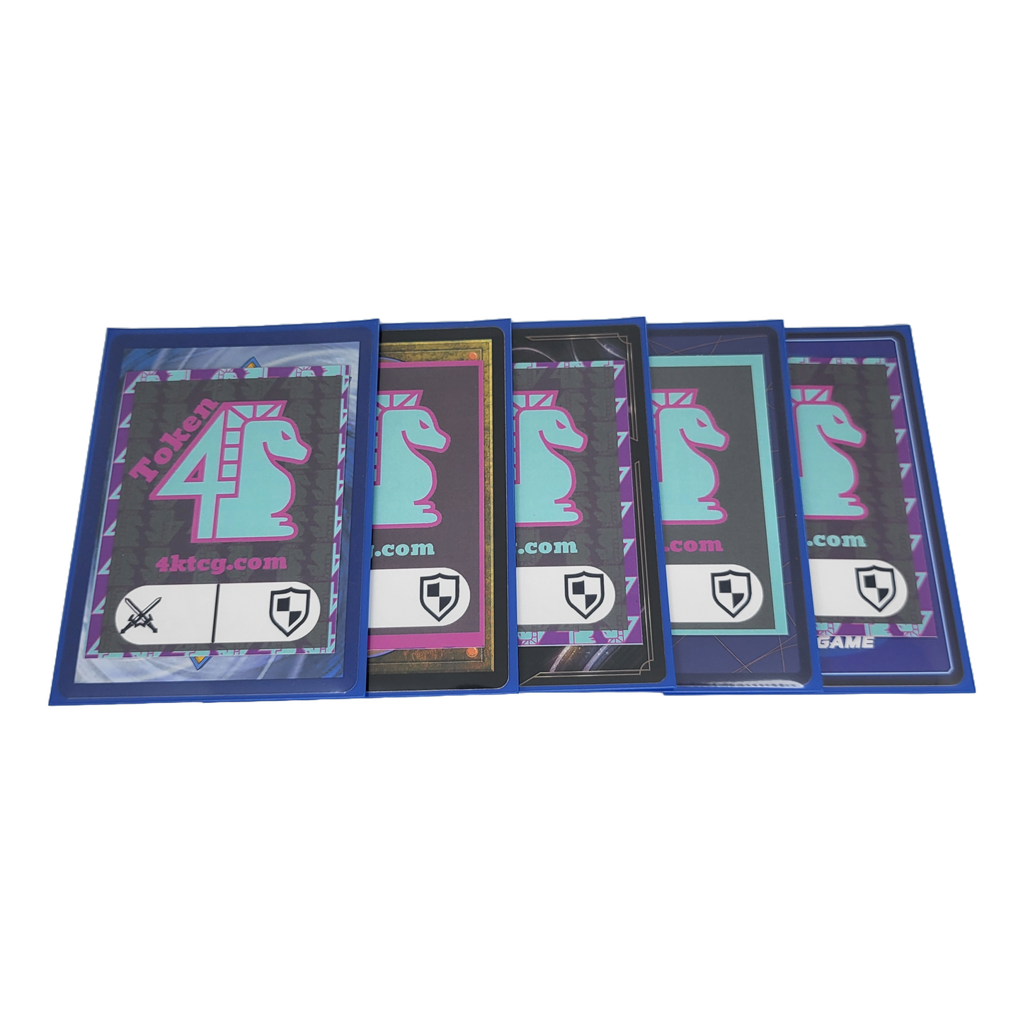 Four Knights Sleeves Standard Matte - Blue 100CT