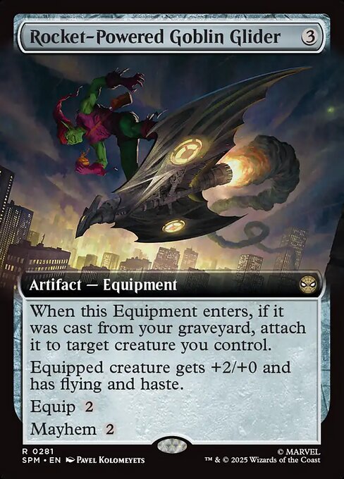 Rocket-Powered Goblin Glider