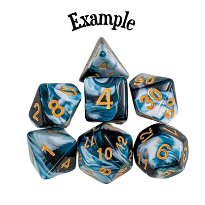 Mystery Polyhedral Dice Bag