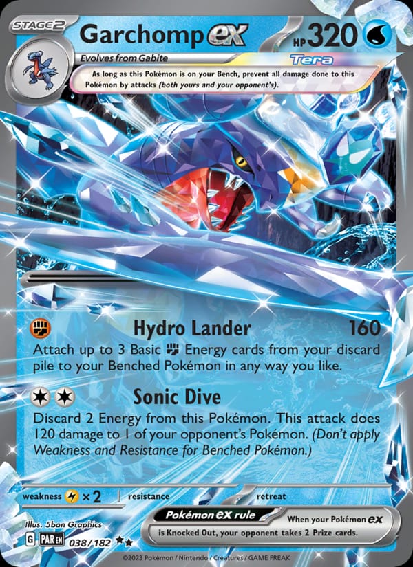 Garchomp ex - 038/182