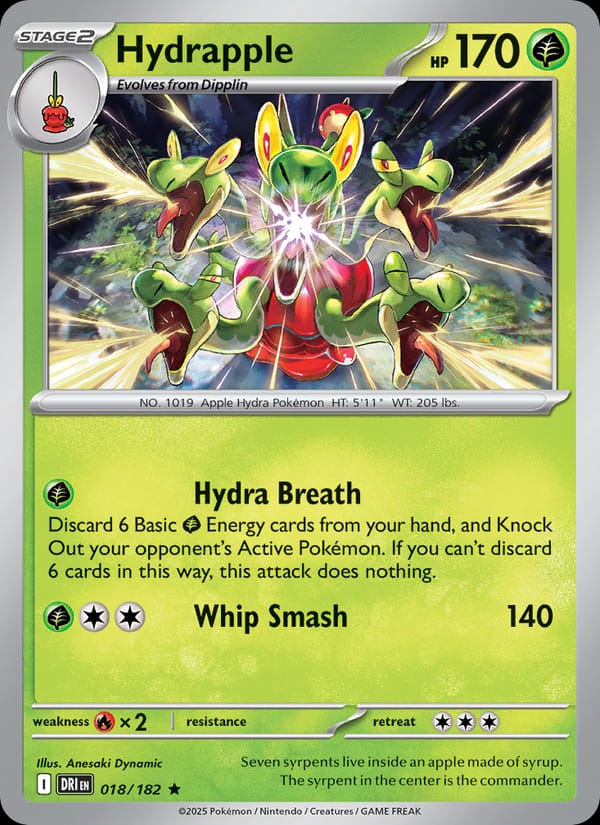 Hydrapple - 018/182