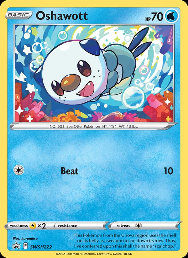 Oshawott - SWSH222
