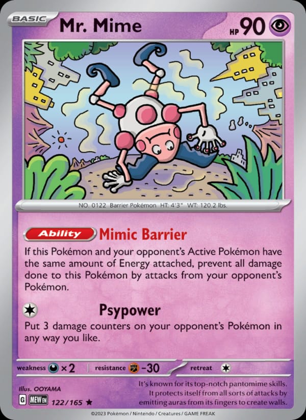 Mr. Mime - 122/165