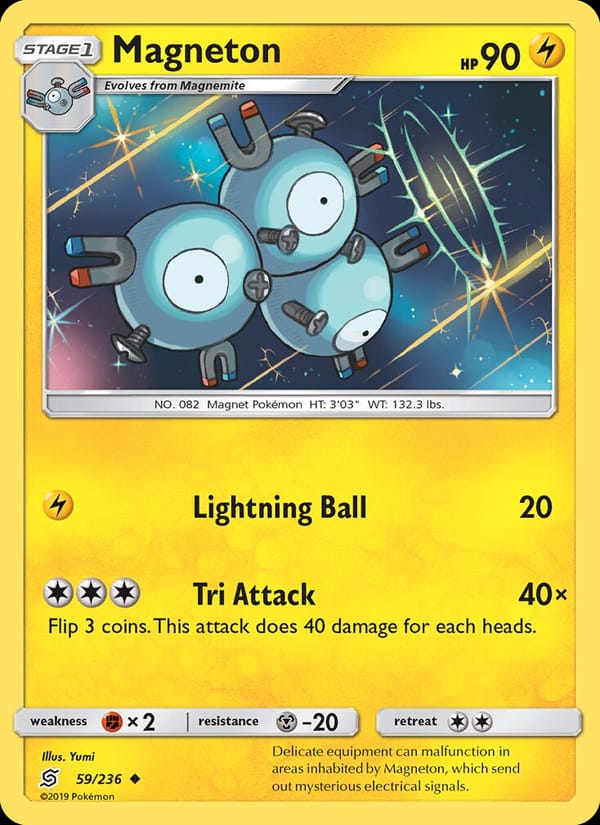 Magneton - SM - Unified Minds #59/236 - Reverse Holo