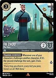 Fa Zhou - War Hero