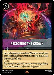 Restoring the Crown