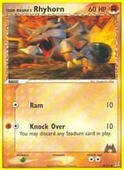 Team Magma's Rhyhorn - 68/95